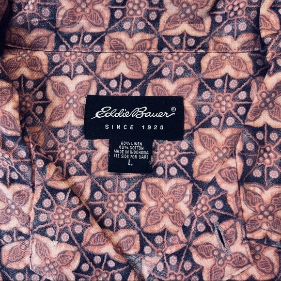 EDDIE BAUER size L CASUAL BUTTON DOWN - Picture 3 of 8